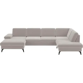 sit&more Wohnlandschaft Polyester 3-Sitzer Grau