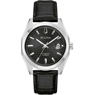 BULOVA Surveyor Automatik Leder 39 mm 96B435