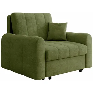 Mirjan24 Schlafsessel Viva Moon I , Grün , Metall , 118x85x98 cm , Wohnzimmer, Sofas & Couches, Schlafsofas, Schlafsessel