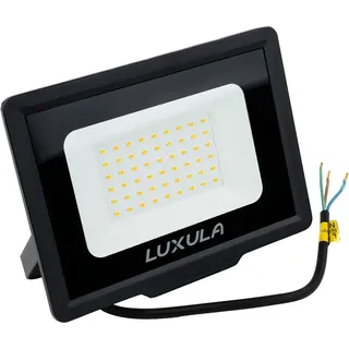 LUXULA Außenstrahler LED 50 W 5000lm 3000K inkl. IP65 schwarz