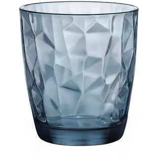 Bormioli Rocco Wasserbecher, Glas, Diamant, 300 ml, 3 Einheiten (1 Stück)
