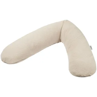 Theraline Stillkissen , Creme, Sandfarben, Beige , Textil , ca. 42 l , Füllung: EPS Mikroperlen, Polystyrol,Polystyrol, feine Perlen , 190 cm , Oeko-Tex® Standard 100 , Bezug abnehmbar, Bezug waschbar, schadstoffgeprüft, mit Reißverschluss , Füttern, Stillen, Stillkissen