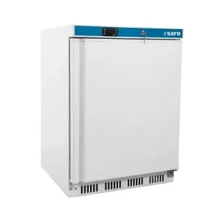Saro Lagerkühlschrank weiß, Modell HK 200, Lagerkühlschrank, Gewerbekühlschrank, Volltür, Dixell Thermostat, Umluft, Restaurant, Imbiss, Kiosk, Lagern, Kühlen - weiß