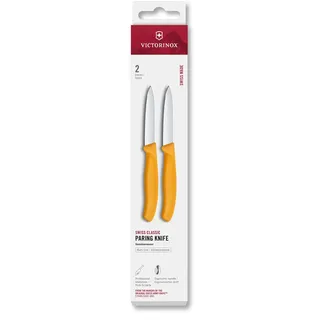 Victorinox Swiss Classic Gemüsemesser 8 cm 2-tlg. Gelb