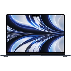 Bild MacBook Air M2 2022 13,6" 16 GB RAM 256 GB SSD 8-Core GPU mitternacht