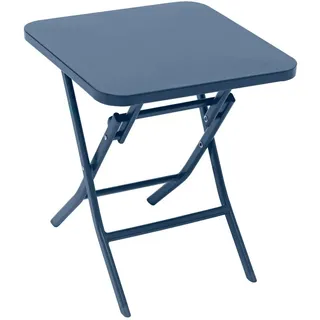 Hespéride - Quadratischer Garten-Beistelltisch Greensboro Petroleum - 40 x 40 cm - Öl