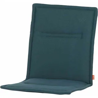 SIENA GARDEN Sesselauflage Stuhlauflage Gartenstuhlauflage MUSICA Niederlehner 48x100cm, petrolfarben - Grün