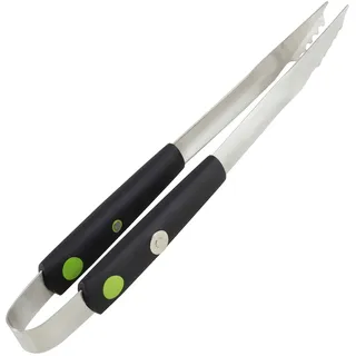 Cook’in Garden – Magnetische Grillzange aus Edelstahl, Soft-Touch-Griff, Zubehör für Grill und Plancha, integrierter Magnet für einfache Aufbewahrung