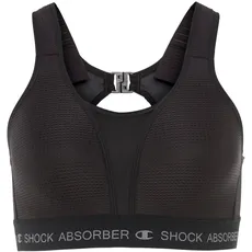 Shock Absorber Sport-BH, der ideale BH für Laufarten und Sportarten mit starker Belastbarkeit, schwarz