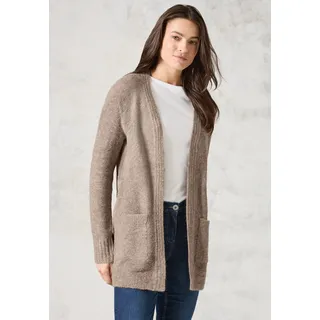 Cecil Longstrickjacke, in kuscheliger Bouclé-Qualität, beige