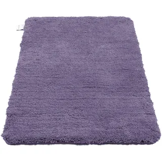 TOM TAILOR Badematte »Cozy Bath UNI«, rutschhemmend beschichtet, fußbodenheizungsgeeignet, Badteppich, Uni Farben, rechteckig, rund und oval erhältlich TOM TAILOR purple rechteckig (60 cm x 100 cm)