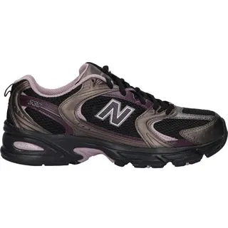 530 Black/Black Metallic/Plum Brown 37