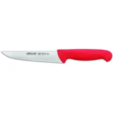 Arcos Serie 2900 - Küchenmesser - Klinge Nitrum Edelstahl 150 mm - HandGriff Polypropylen Farbe Rot