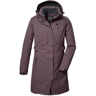 KILLTEC Damen Funktionsparka/Parka mit abzippbarer Kapuze KOW 303 WMN PRK, malve, 40