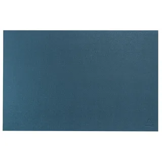 Exacompta OfficeByMe 60603D Schreibtischunterlage aus Hartpappe, kompatibel mit optischen und Lasermäusen, große Länge und kurze Tiefe, 57,5 x 37,5 cm, Entenblau, 8 Stück