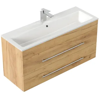 Posseik Badmöbel Portus 1000 SlimLine Eiche Gold