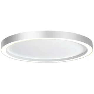 Bopp Led-Deckenleuchte , Weiß, Alufarben , Metall , 4 cm , Made in Germany , Lampen & Leuchten, Innenbeleuchtung, Smart-Home-Lampen, Smart Home Deckenleuchten