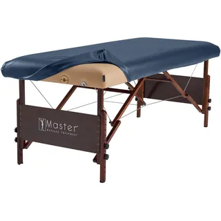 Master Massage Abwischbarer Schutzbezug Uberzuge aus PU Leder für Olreiche Massageliege-Königsblau