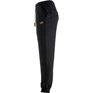 Jogginghose OCEAN SPORTSWEAR "Relaxed Cut", Herren, Gr. L (52/54), N-Gr, schwarz (schwarz (aus recyceltem polyester)), Obermaterial: 63% Polyester, 32% Baumwolle, 5% Elasthan, bequem lang, Hosen Jogginghose, Topseller