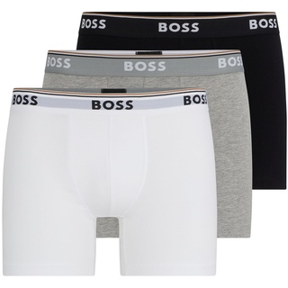 BOSS Herren Brief 3p Co/EL Boxershorts, New - Open Miscellaneous999, M EU