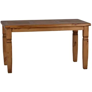 MiaMöbel Mexico Esstisch 120cm Massivholz Pinie Mexiko Möbel Mexikanisch