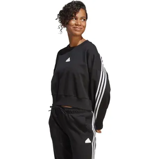 Adidas IB8494 W FI 3S Crew Sweatshirt Damen Black L