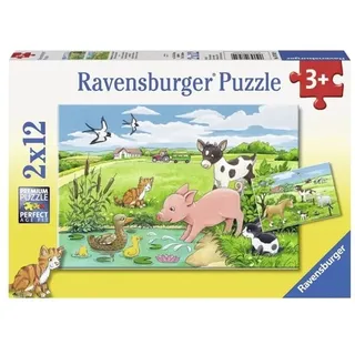 Ravensburger Baby Farm Animals 2x12p