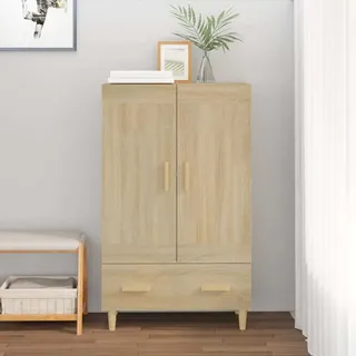 vidaXL Highboard Sonoma-Eiche 70x31x115 cm Holzwerkstoff - Braun