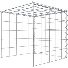 Bild von Gabione-Anbaukorb Typ 4 50 x 50 x 50 cm Maschenw 10 x 10 cm