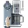 CREAMi Scoop & Swirl Stahlblau 0,48 l