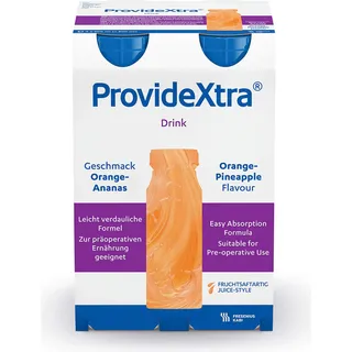 ProvideXtra DRINK Orange-Ananas Trinkflasche, 4X200 ml LOE