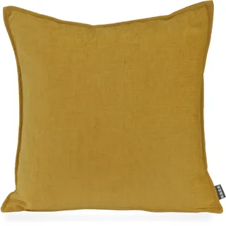 H.O.C.K. Dekokissen »Lucky« Sofakissen inkl. Füllung, 70x40cm, einfarbig, creme ecru, Dekokissen, gelb