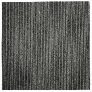 Teppichfliese , Grau , Textil , quadratisch , 50x50 cm , Blauer Engel , für Fußbodenheizung geeignet, rutschfest, stuhlrollengeeignet , Teppiche und Böden, Bodenbeläge, Teppichfliesen