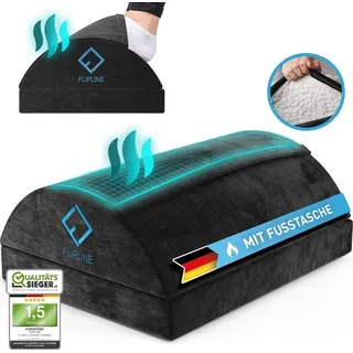 FlipLine Fußstütze Winter schwarz - Schwarz
