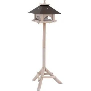 Siena Garden Vogelfutterhaus DAGO inkl. Ständer Maße: 36x36x32/98 cm, Kiefer FSC 100%
