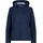 CMP Leichte Softshelljacke für Damen mit abnehmbarer Kapuze Blaues Eis D34