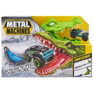 Zuru Metal Machines - Spielset Krokodilangriff Rennbahn + Auto