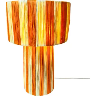 Boho Dekoration Tischlampe Nachttisch Schreibtischlampe Boden - Beige, Orange