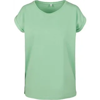 Build Your Brand Rundhalsshirt Ladies Extended Shoulder Damen T-Shirt M