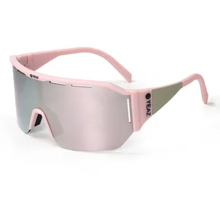 YEAZ Sport-Sonnenbrille Black/Silver SUNVIBE
