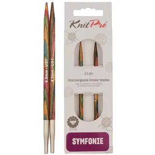 KnitPro Austauschbare Nadelspitzen Mehrfarbig 13 cm 4,5 mm 3 St.