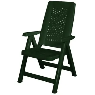 ARETA SRL Sessel aus Harz, 100% verstellbar, 5 Positionen, Grün