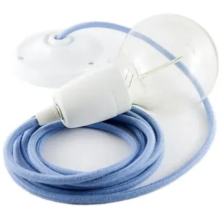 Creative Cables Rc53 Diy 1 M Hängelampe - Ocean / White - One Size