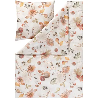 Estella Bettwäsche Autumn Foliage kastanie