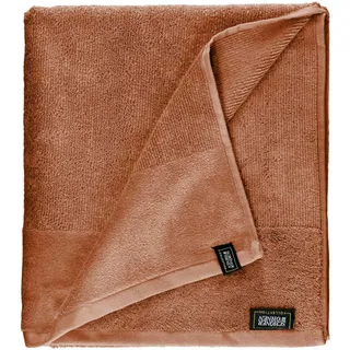 Schöner Wohnen Badetuch Sense-2 , Rostfarben , Textil , 100x150 cm , Oeko-Tex® Standard 100 , Heimtextilien, Badtextilien, Badetücher