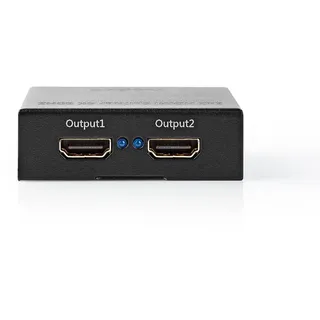 Nedis Hdmi-splitter 2 Anschlüsse Hdmi Eingang Zu 2xhdmi Ausgang 4k 60hz - Anthracite