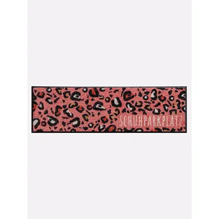 Fußmatte SALONLOEWE Gr. 1, rosa (altrosé, bedruckt), B:30cm H:7mm L:70cm, Kunstfaser, Polyamid, Teppiche, Fußmatte