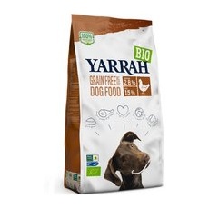 2x10kg Pui bio Grain Free Yarrah Bio Hrană uscată câini