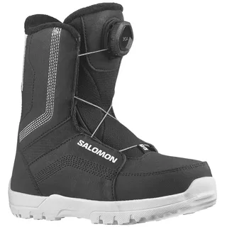 Salomon Whipstar Boa Snowboardschuhe - Black / Black / White - 21.0