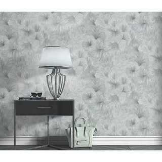 Fashion for walls Erismann Vliestapete 10373-10 Fashion for Walls 4 floral grau 10,05 x 0,53 m